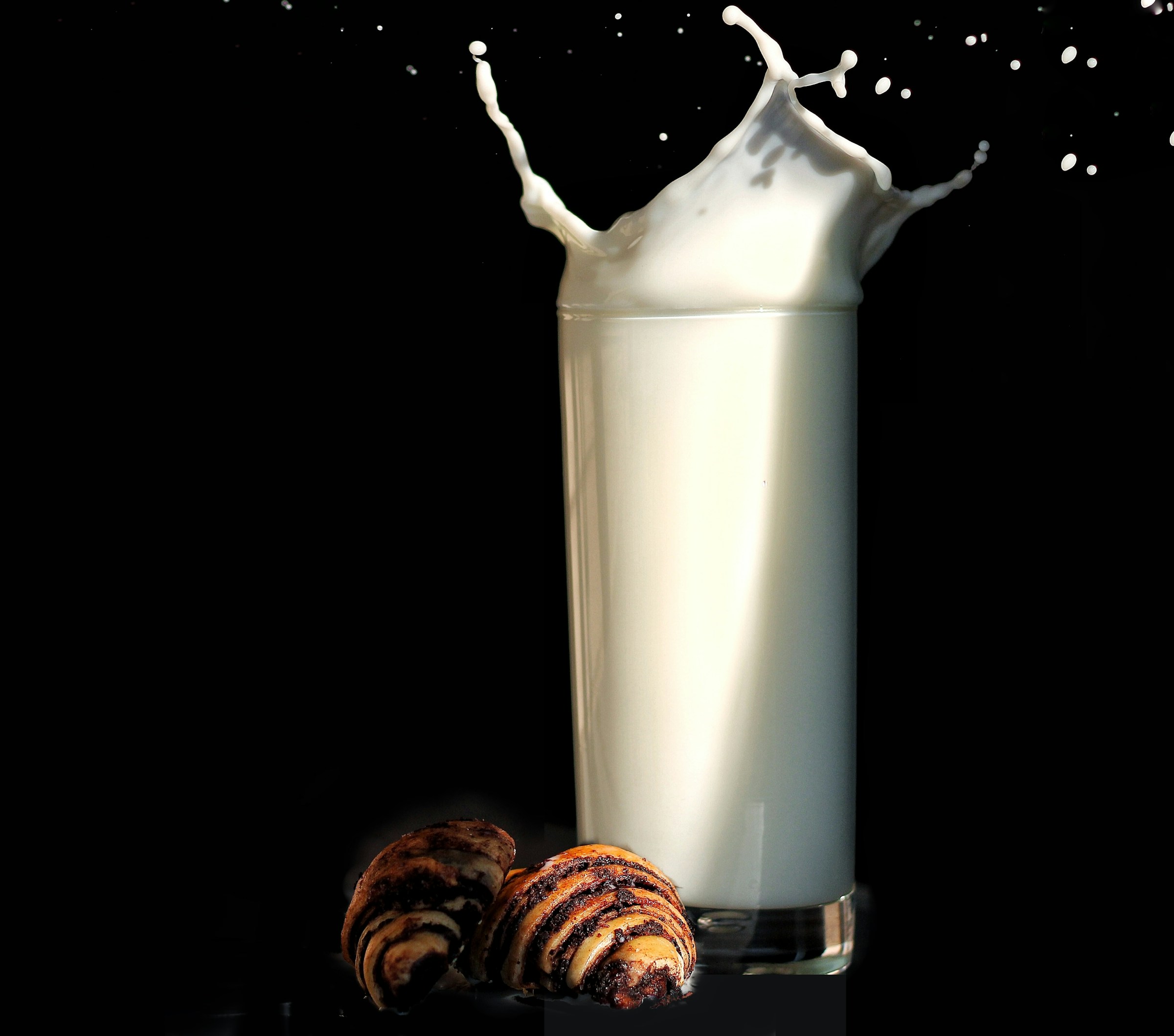 A glass full of shake