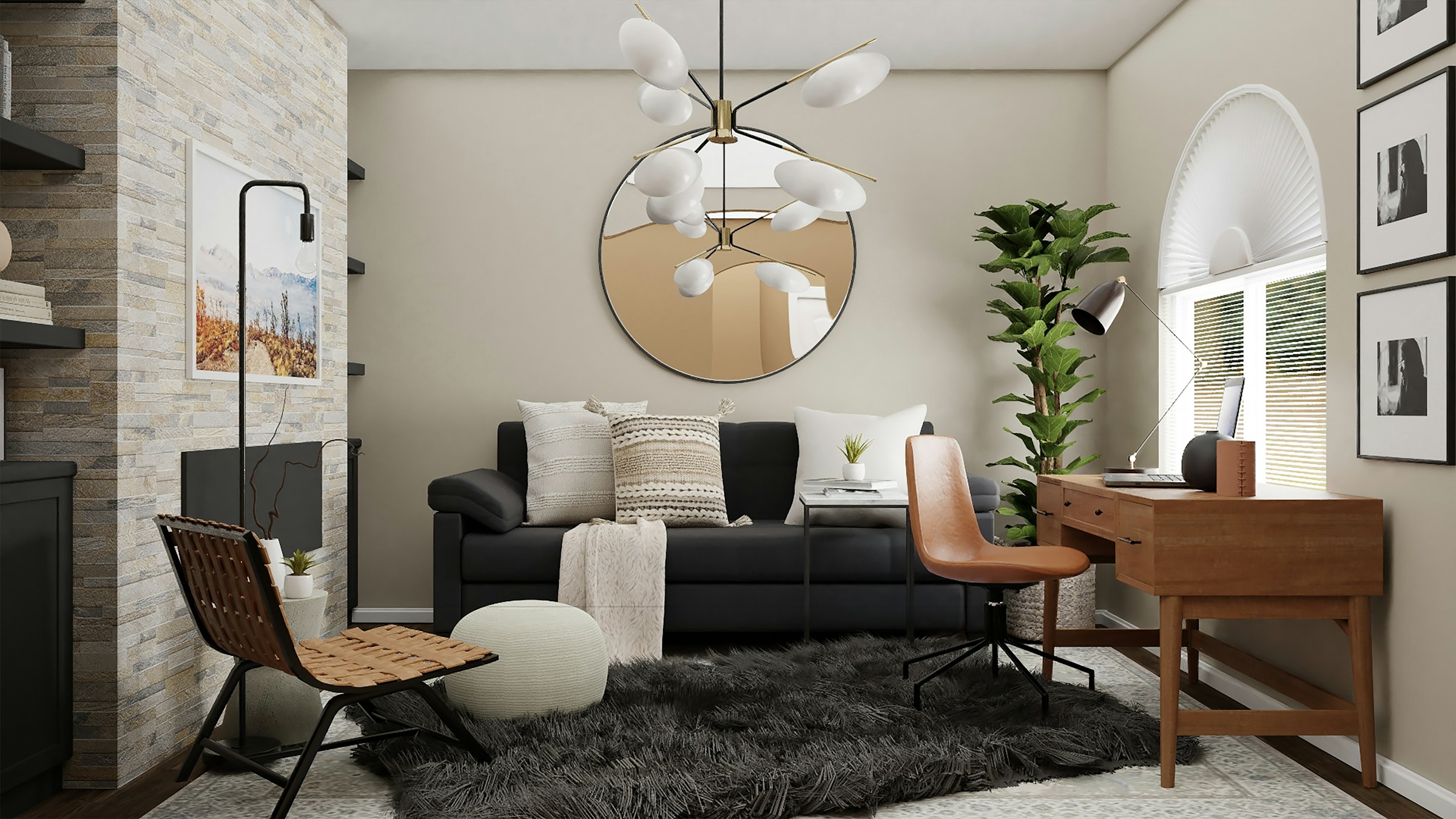 A small space but managed for maximum impact
